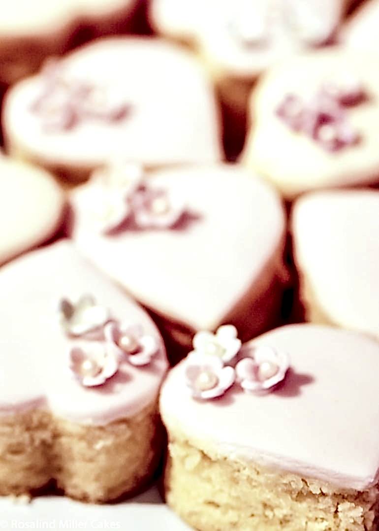 Mini Heart Cakes