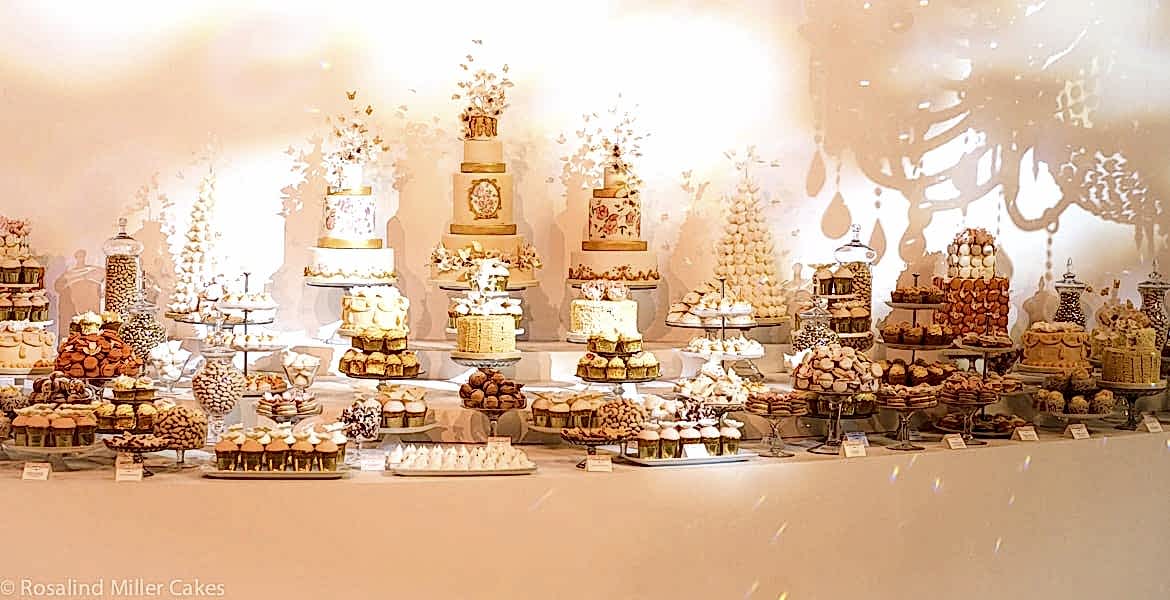 Peach and Cream Qatar Dessert Table
