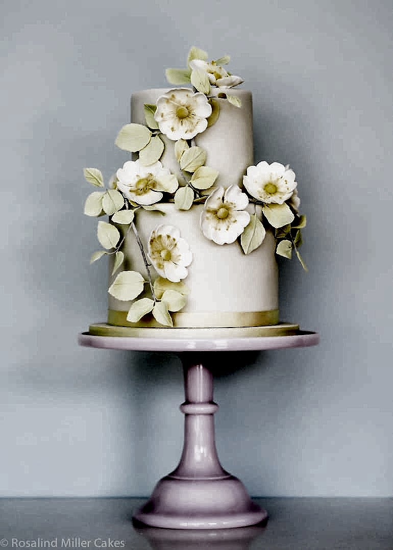 Briar Rose Wedding Cake