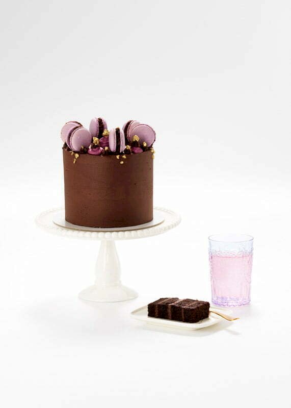 Macaron Crown Cake Confection by Rosalind Miller