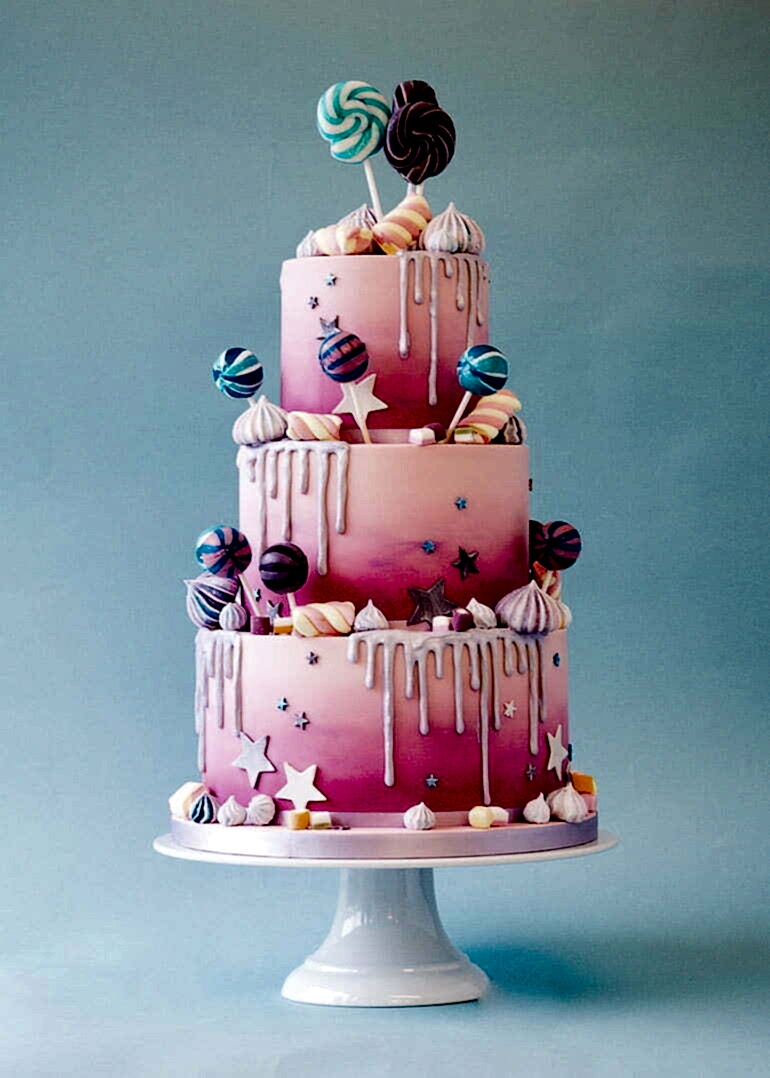 Pink Candyland Celebration Cake