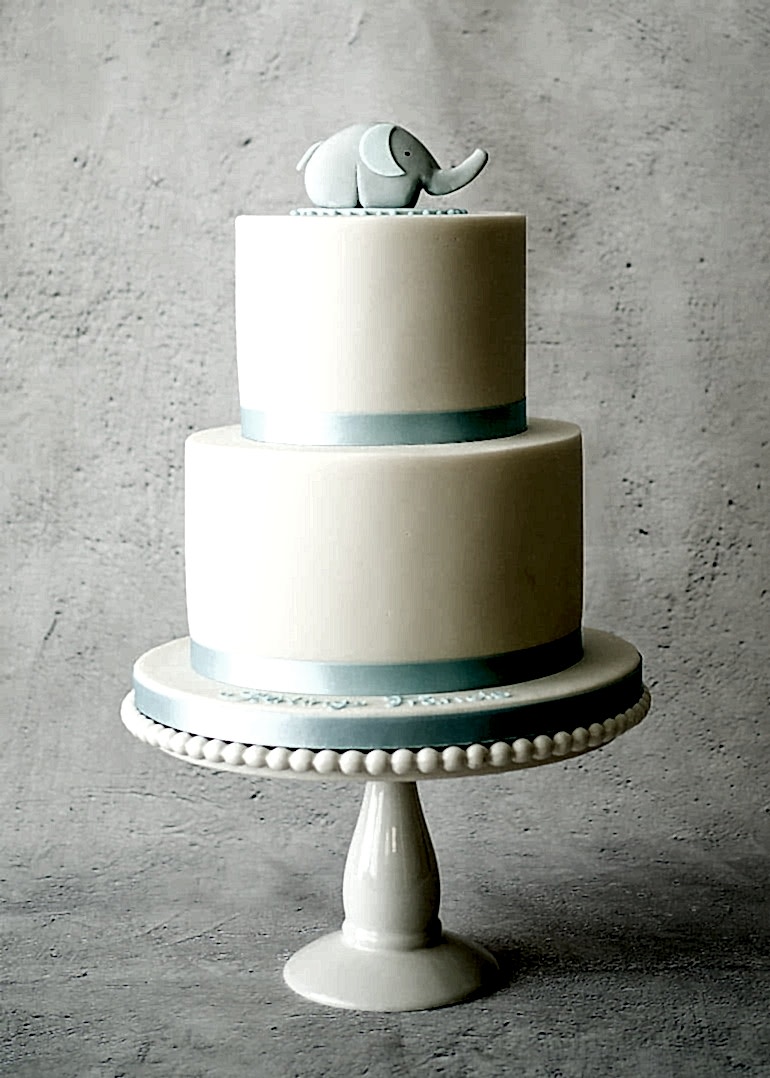 Baby Elephant Cake