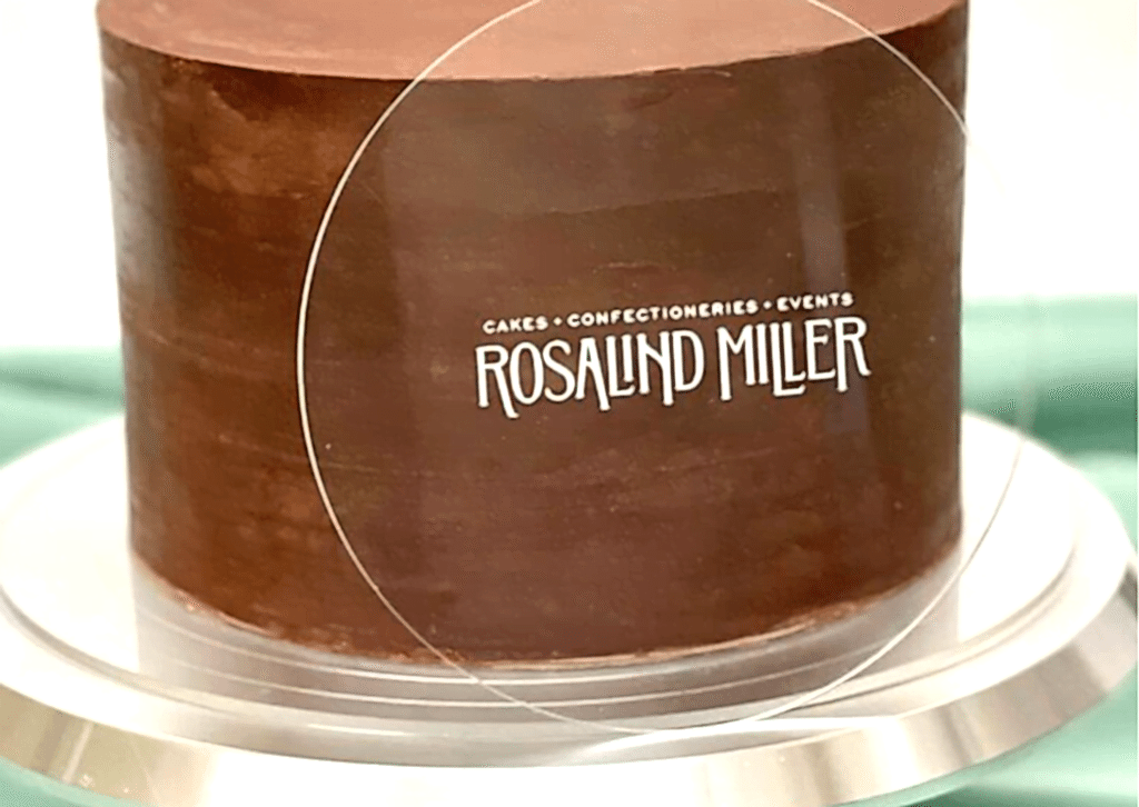 Acrylic Ganache Plates - Circle Acrylic Ganache Plates - Circle